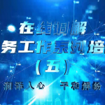 在线调解实务工作系列培训（第五期）-润泽人心 平和解纷