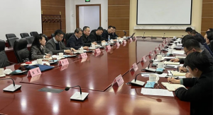 朱玉专职副会长带队与合肥市长罗云峰进行工作会谈